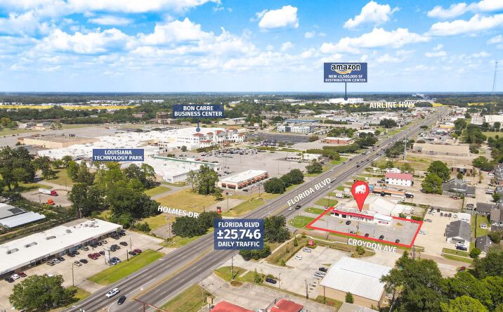 image of property at 7112 FLORIDA BLVD Baton Rouge LA 70806-4551
