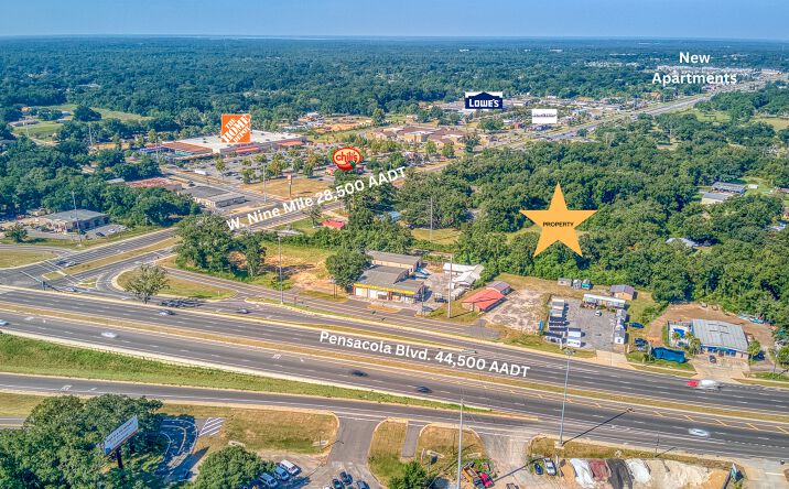 Pictures of Land property located at 356 W 9 Mile Rd, Pensacola, FL 32534 for sales - image #1