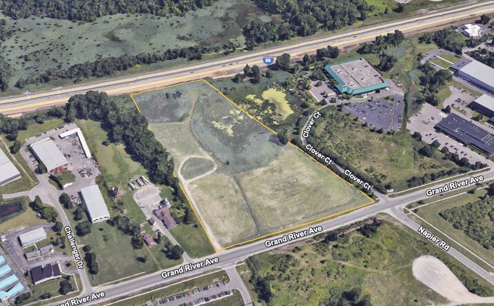 Pictures of Land property located at 51563 Grand River Ave, Wixom, MI 48393 for sales - image #1