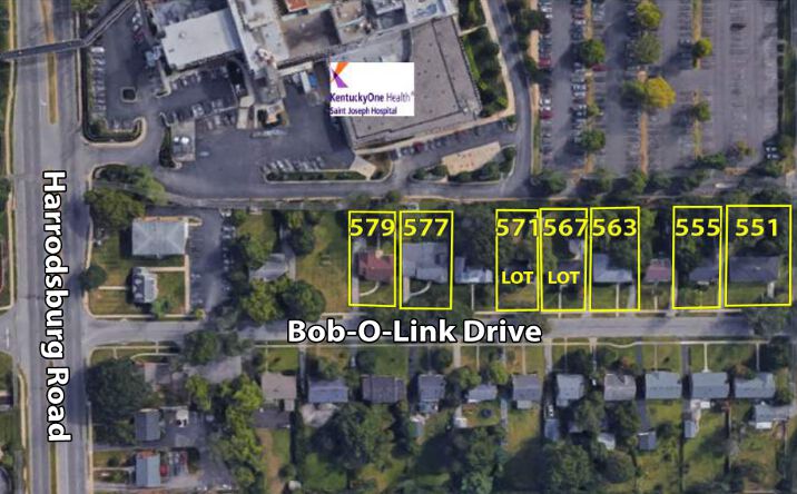 Pictures of Multifamily, Land property located at 551 Bob-O-Link Drive, Lexington, KY 40503 for comps - image #1