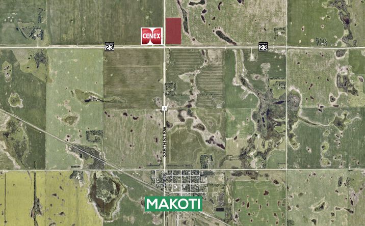 Pictures of Land property located at 338th St SW & Hwy 23, Rural Makoti, ND 58756 for sales - image #1