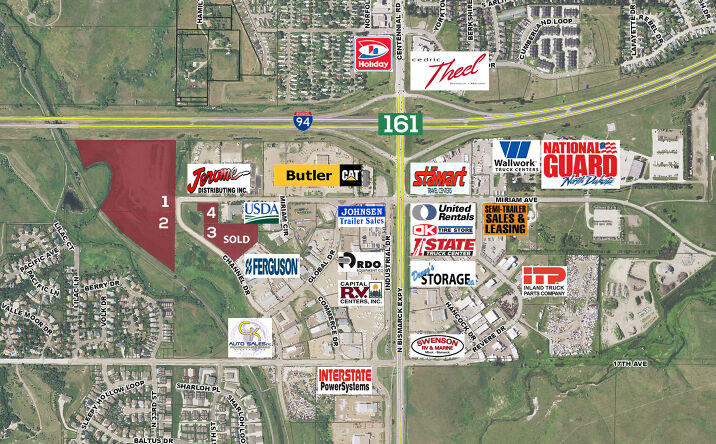 Pictures of Land property located at 2013 Channel Dr, Bismarck, ND 58501, 3405 Miriam Ave, Bismarck, ND 58501 for sales - image #1