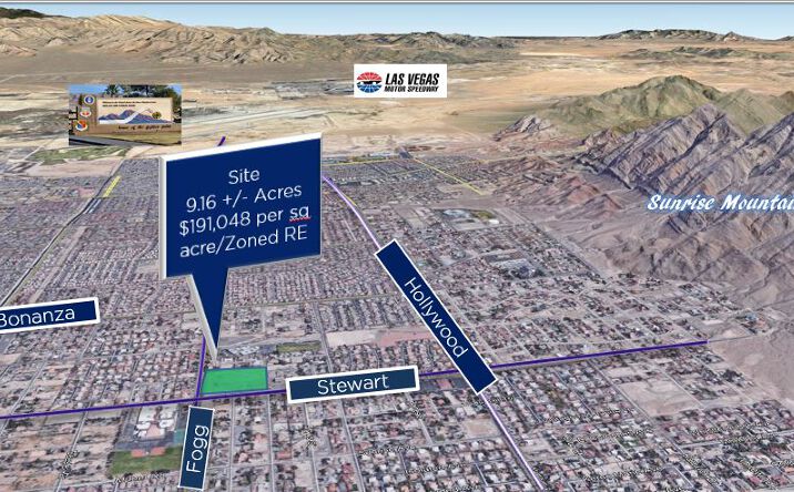 Pictures of Land property located at 6400 Stewart Ave, Las Vegas, NV 89110 for sales - image #1