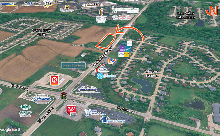 Pictures of Land property located at 1202 Frank Scott Parkway, O'Fallon, IL 62269 for sales - image #1