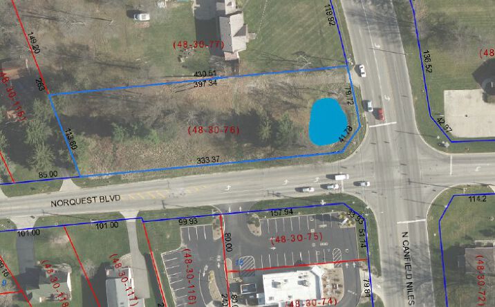 Pictures of Land property located at 152 N Canfield Niles Rd, Austintown, OH 44515 for sales - image #1