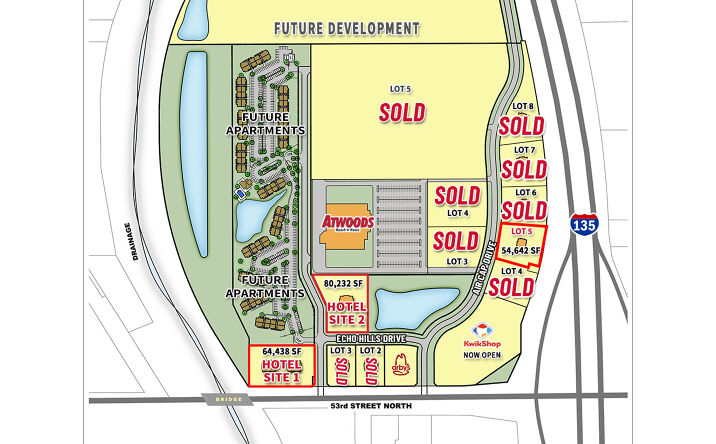 Pictures of Land property located at 135 East 53rd St N, Park City, KS 67219 for sales - image #1
