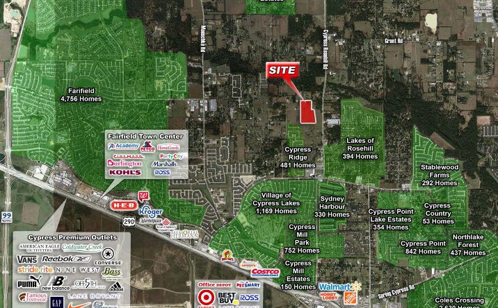 image of property at 17026 CYPRESS ROSEHILL RD Cypress TX 77429-1480