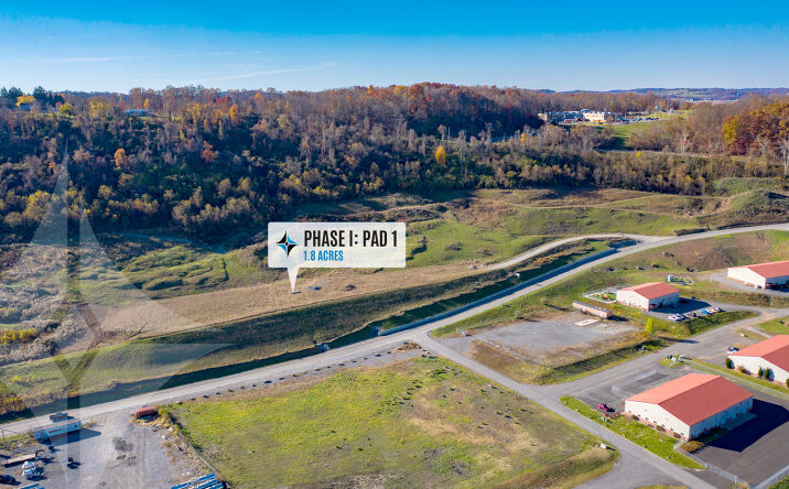 Pictures of Land property located at Morgantown Industrial Park - Parcel 1, Morgantown, WV 26501 for sales - image #1
