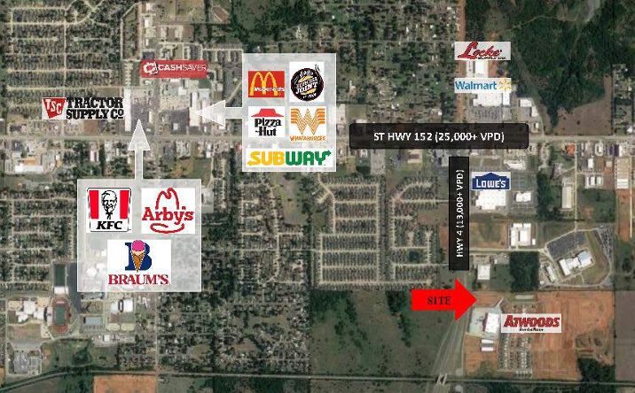 Pictures of Land property located at E SW 89th St, Mustang, OK 73064 for sales - image #1