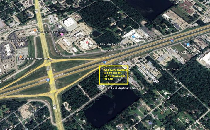 Pictures of Land property located at E I-10 Service Rd, Unit: 3A Slidell, Slidell, LA 70461 for sales - image #1