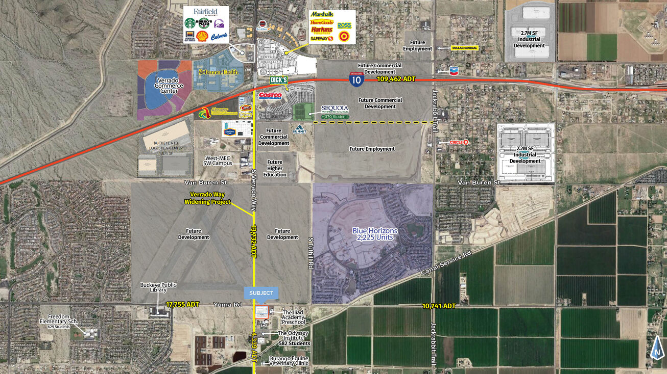 SEC Verrado Way & Yuma Rd, Buckeye, AZ 85326