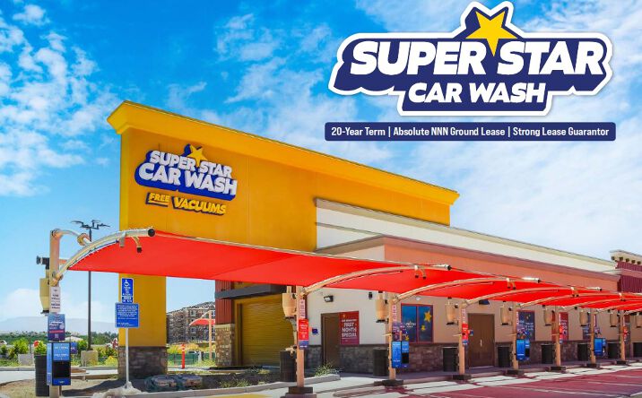 Palm Ave. and E Plaza Blvd. - Super Star Car Wash