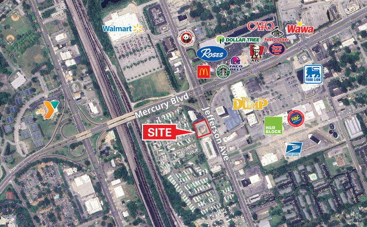 Pictures of Land property located at 6065 Jefferson Ave, Newport News, VA 23605 for sales - image #1