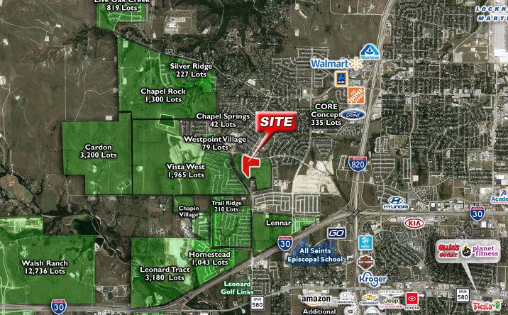 Pictures of Land property located at 10103 Westpoint Blvd, Fort Worth, TX 76108 for sales - image #1