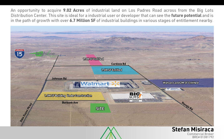 Pictures of Land property located at Burbank Ave, Apple Valley, CA 92307 for sales - image #1