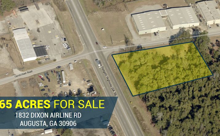 Pictures of Land property located at 1832 Dixon Airline Rd, Augusta, GA 30906 for sales - image #1