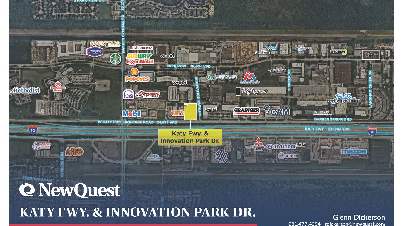 Explore 24547 Katy Freeway, Katy TX: Access, Nearby Spots