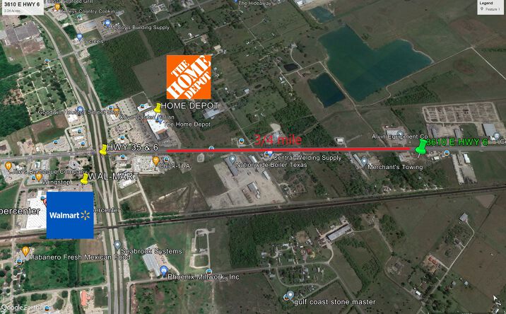 Pictures of Land property located at 3610 E Hwy 6, Alvin, TX 77511 for sales - image #1