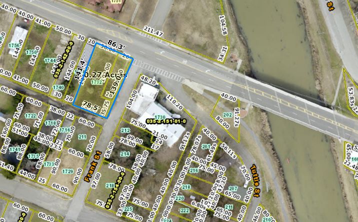Pictures of Land property located at 1728 Broad St, Augusta, GA 30904 for sales - image #1