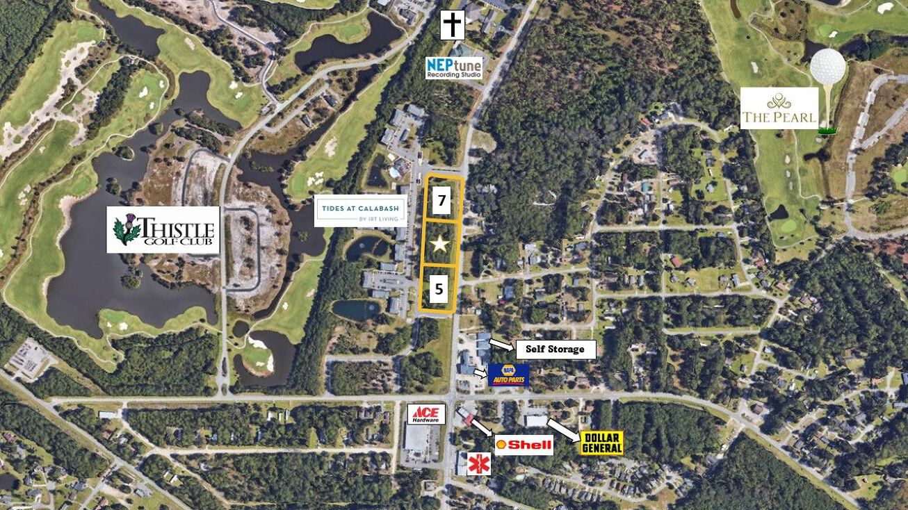 Calabash Town Center Rd,, Calabash, NC 28468