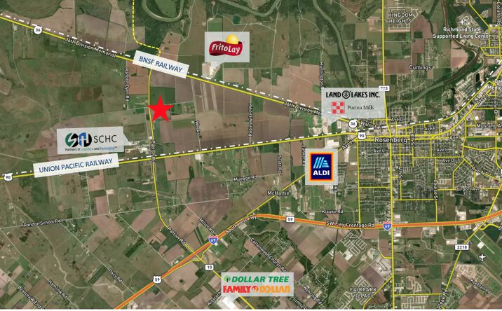 Pictures of Land property located at 3215 TX-10 Spur, Rosenberg, TX 77471, Robinowitz Rd, Rosenberg, TX 77471 for sales - image #1