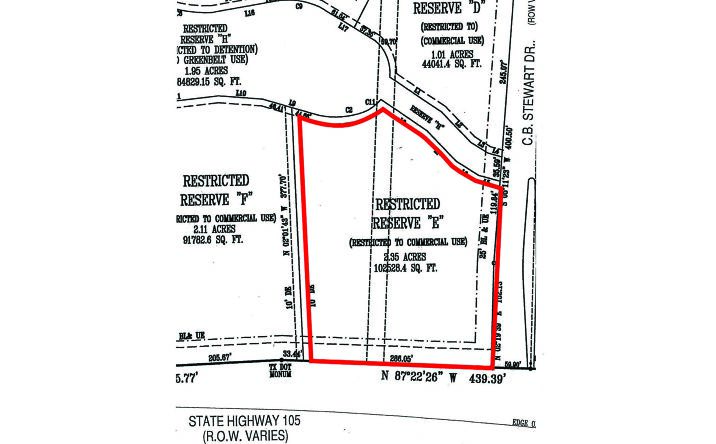 Pictures of Land property located at Hwy 105 and CB Stewart Dr., Montgomery TX, Montgomery, TX 77356 for sales - image #1