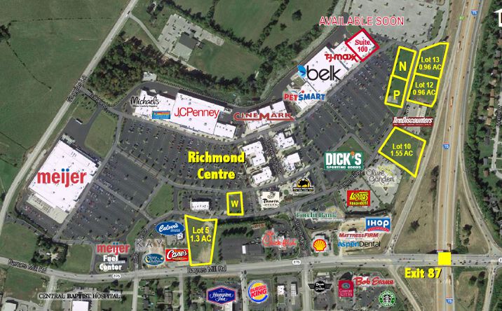 Pictures of Land property located at Barnes Mill Road & I-75, Richmond, KY 40503 for comps - image #1