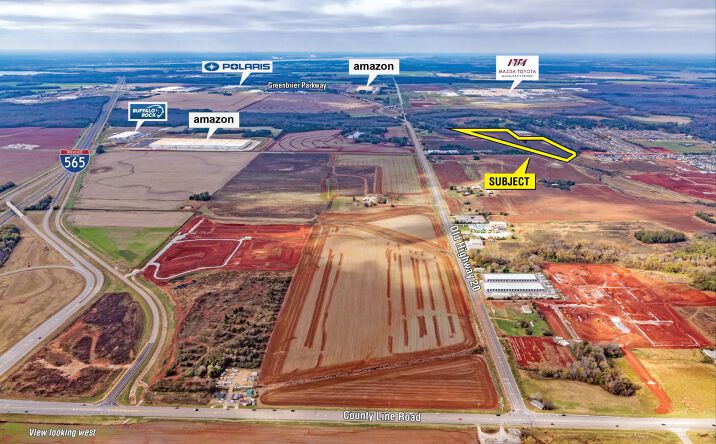 Pictures of Land property located at Segers Road @ Old Highway 20, Huntsville, AL 35756 for sales - image #1