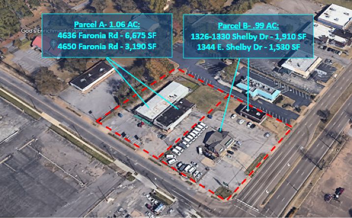 Pictures of Retail property located at 4636 Faronia Rd, Memphis, TN 38116 for sales - image #1