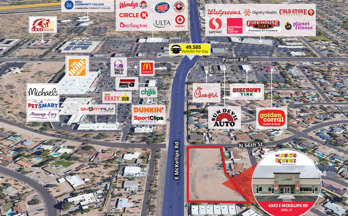 Pictures of Retail property located at 6542 E McKellips Rd, Mesa, AZ 85205 for sales - image #1