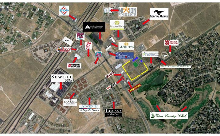 Pictures of Land property located at 4301 Medical Park Dr, Odessa, TX 79765 for sales - image #1