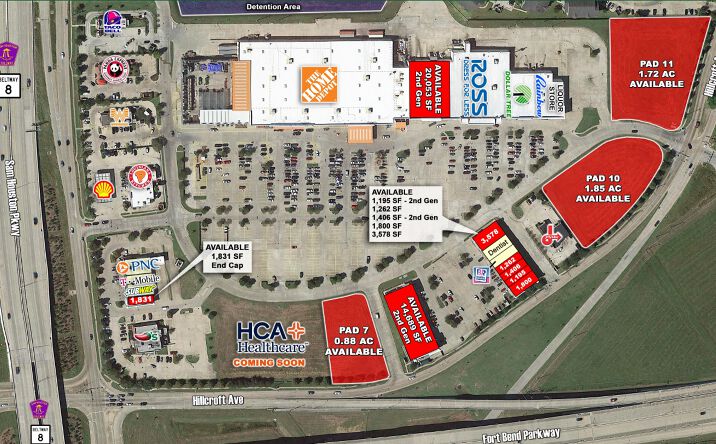 Pictures of Land property located at 14440 Hillcroft St, Houston, TX 77085 for sales - image #1