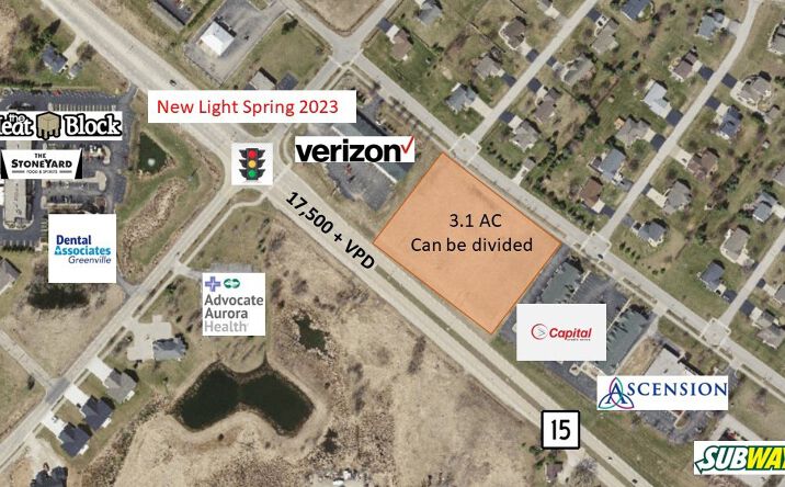 Pictures of Land property located at Hwy 15 & Lily Of The Valley Dr,, Greenville, WI 54942 for sales - image #1