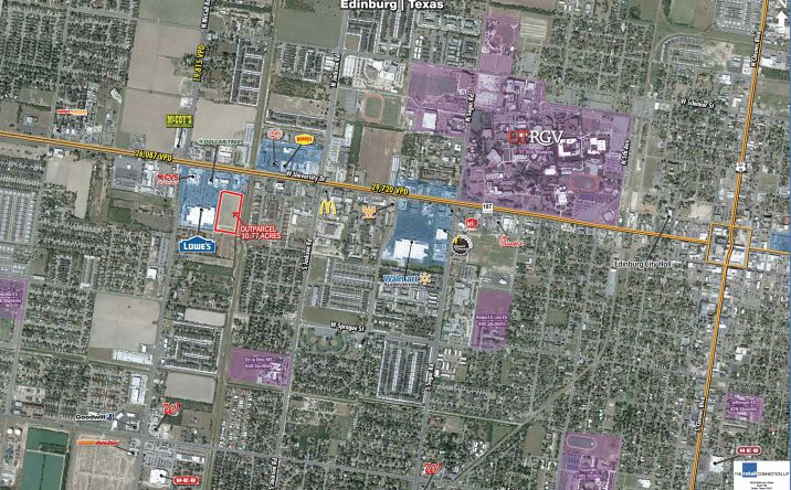 Pictures of Land property located at 2802 W University Dr, Edinburg, TX 78539 for sales - image #1