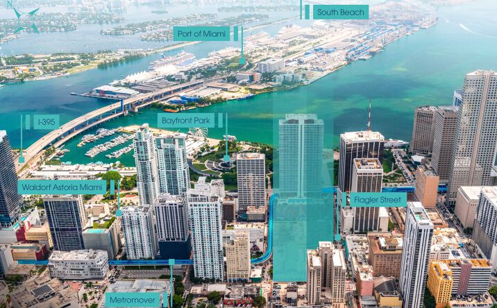 Pictures of Land property located at 251 E Flagler St, Miami, FL 33131, 40 NE 3rd Ave, Miami, FL 33132, 244 NE 1st St, Miami, FL 33132 for sales - image #1