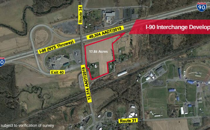 Pictures of Land property located at 9142 NY-34, Weedsport, NY 13166 for sales - image #1
