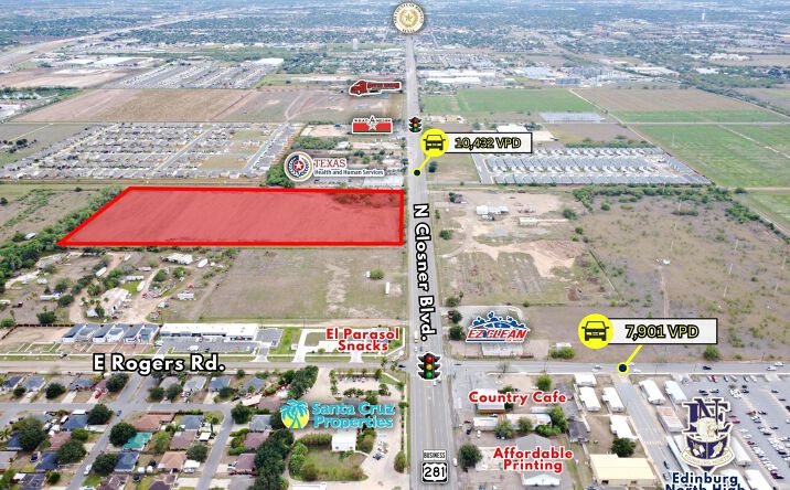 N CLOSNER BLVD Edinburg TX 78542 | Crexi.com