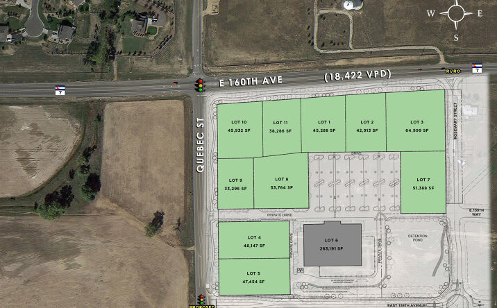 Pictures of Land property located at SEC Highway 7 (160th Ave) & Quebec Street, Thornton, CO 80602 for sales - image #1