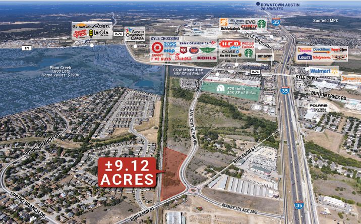 Pictures of Land property located at Marketplace Ave, Kyle, TX 78640 for sales - image #1
