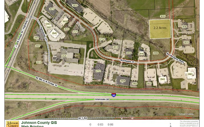 Pictures of Land property located at 3035 Northgate Dr, Iowa City, IA 52245 for sales - image #1