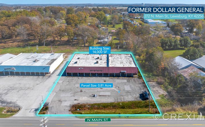 Pictures of Retail property located at 272 N Main St, Lewisburg, KY 42256 for comps - image #1