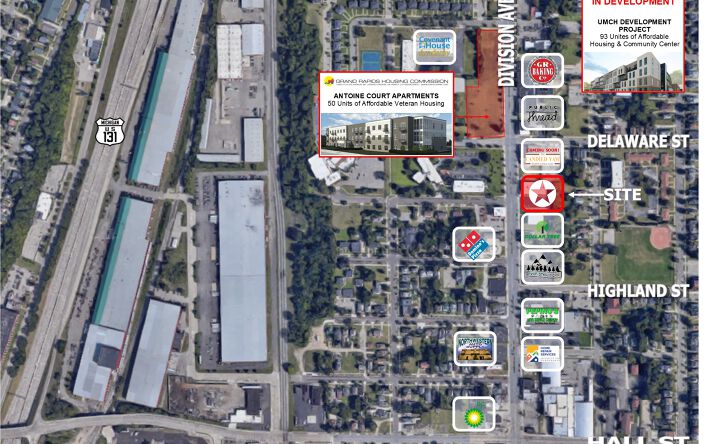 Pictures of Land property located at 1002 Division Ave S, Grand Rapids, MI 49507 for sales - image #1