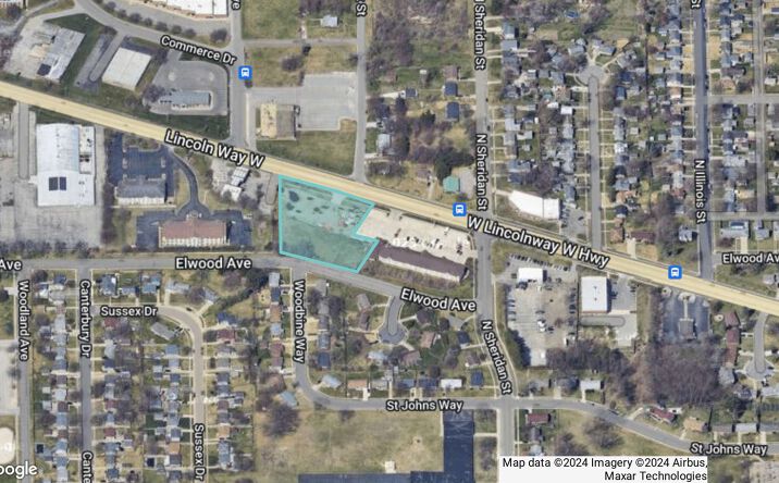 Pictures of Land property located at 3916 Lincoln Way W, South Bend, IN 46628 for sales - image #1