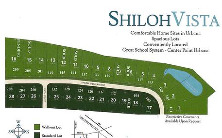 Pictures of Land property located at 124 Shiloh Vista Avenue, Urbana, IA 52345 for sales - image #1