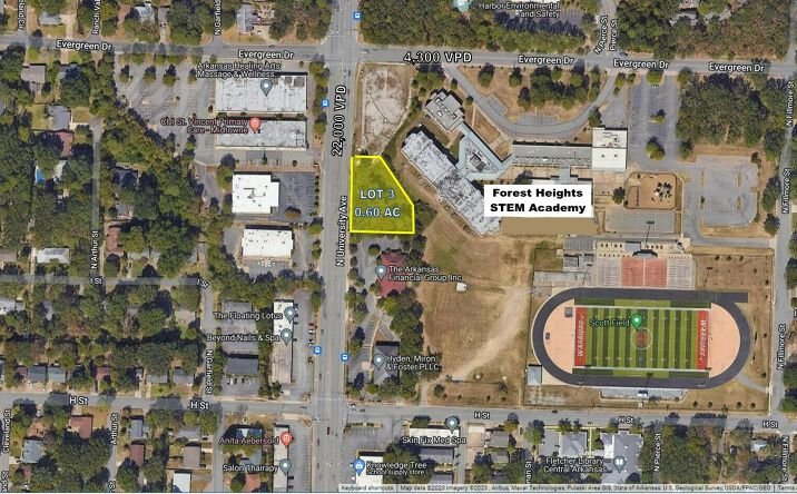 Pictures of Land property located at Lot 3 University  Evergreen, Little Rock, AR 72207 for sales - image #1
