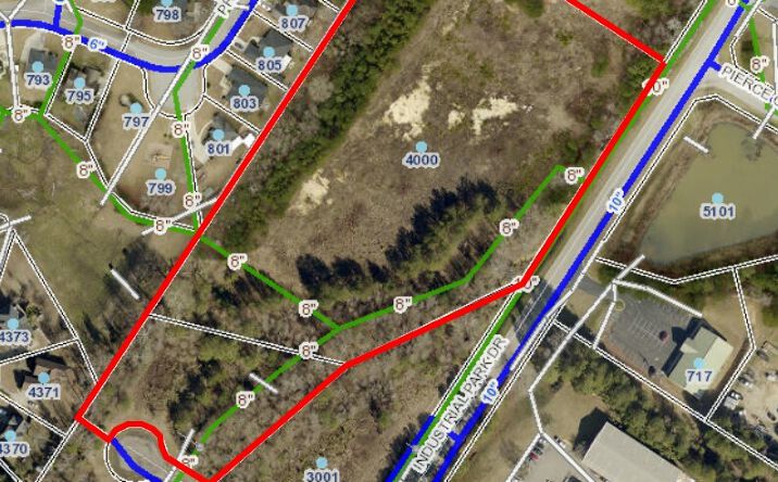Pictures of Land property located at Industrial Park Dr, Evans, GA 30809 for sales - image #1