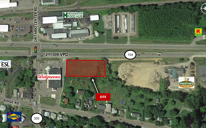 Pictures of Land property located at 1558 NY 104, Ontario, NY 14519 for sales - image #1