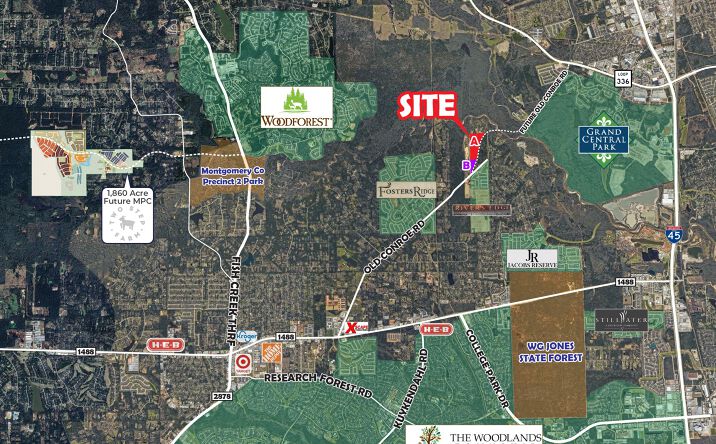 Pictures of Land property located at 14051 Old Conroe Rd, Conroe, TX 77384 for sales - image #1