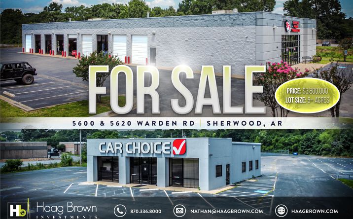 Pictures of Retail property located at 5600 Warden Rd, North Little Rock, AR 72116 for sales - image #1