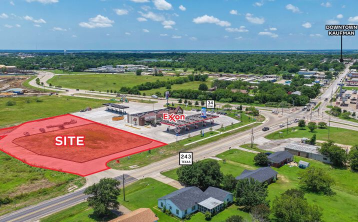Pictures of Land property located at 1430 E Mulberry St, Kaufman, TX 75142 for sales - image #1